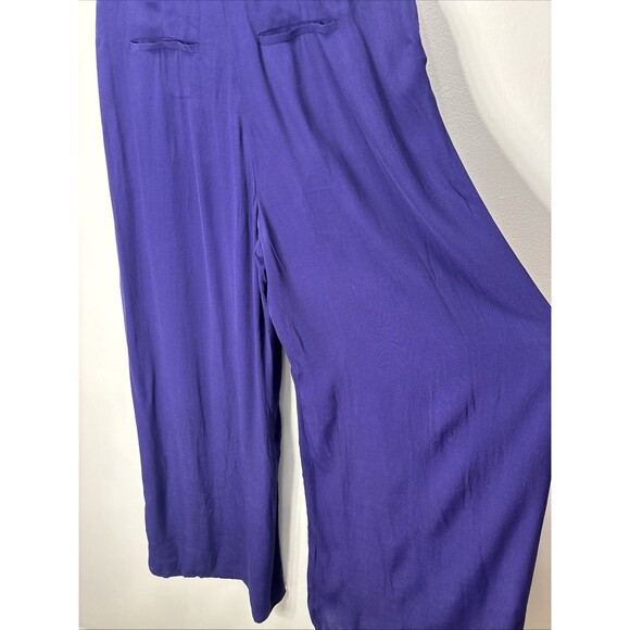 Anthropologie by Maeve Women’s Wide-Leg Jumpsuit blue sz 2 - Picture 16 of 16